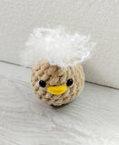 Baby Chicken CROCHET PATTERN is written in US English, German, French, Portuguese and Spanish, Instant Download