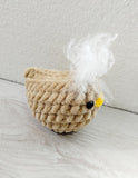 Baby Chicken CROCHET PATTERN is written in US English, German, French, Portuguese and Spanish, Instant Download